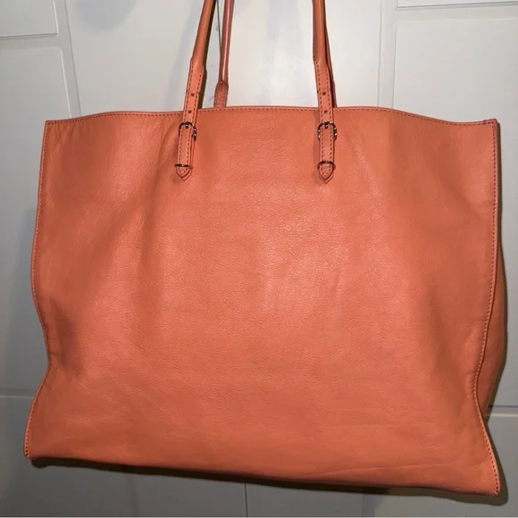 Balenciaga Papier Coral Pink Tote Bag - Picture 7 of 11